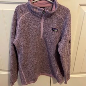 Half zip Patagonia pullover girls youth medium (10). Perfect condition